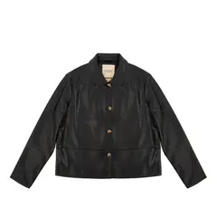 AMPHORA - Chaqueta tipo camisa marlina negro