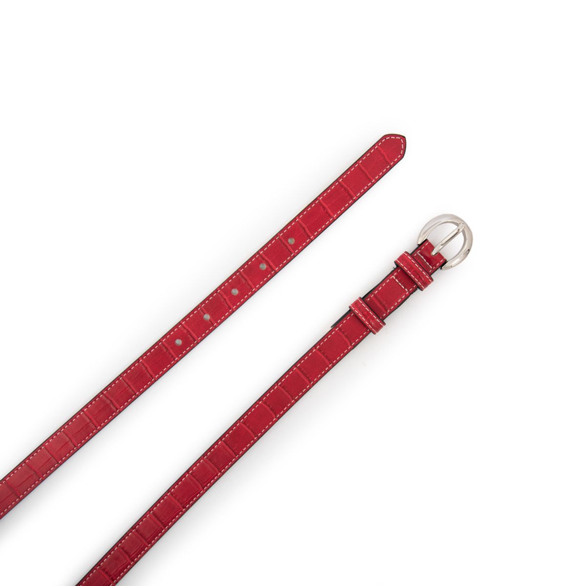 AMPHORA - Cinturon astrid rojo