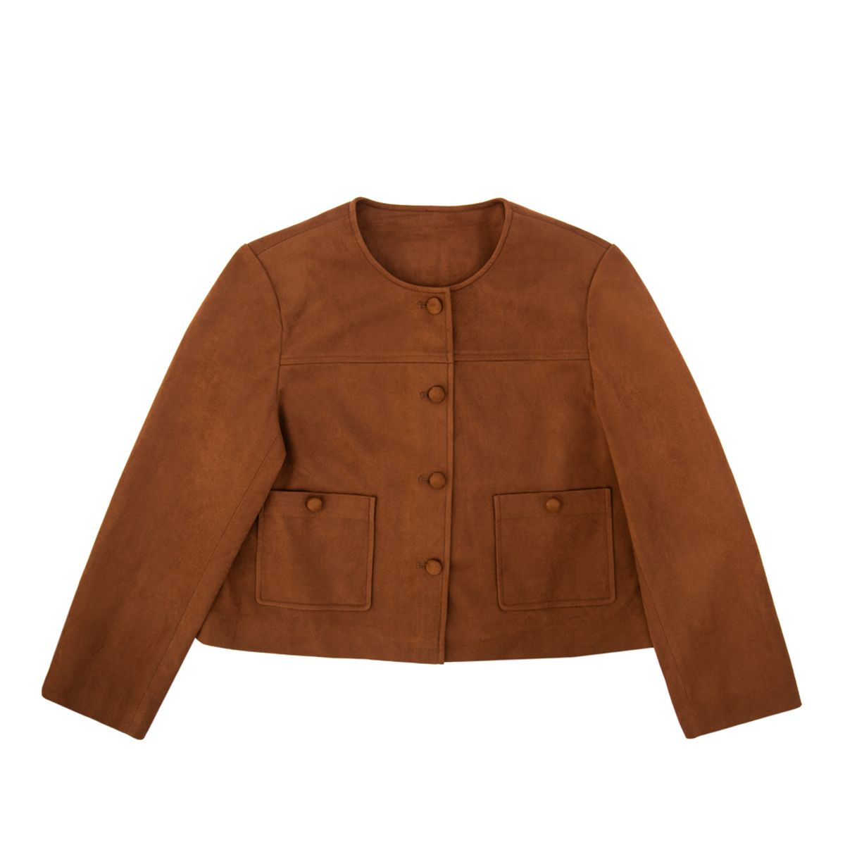 AMPHORA - Chaqueta megan café