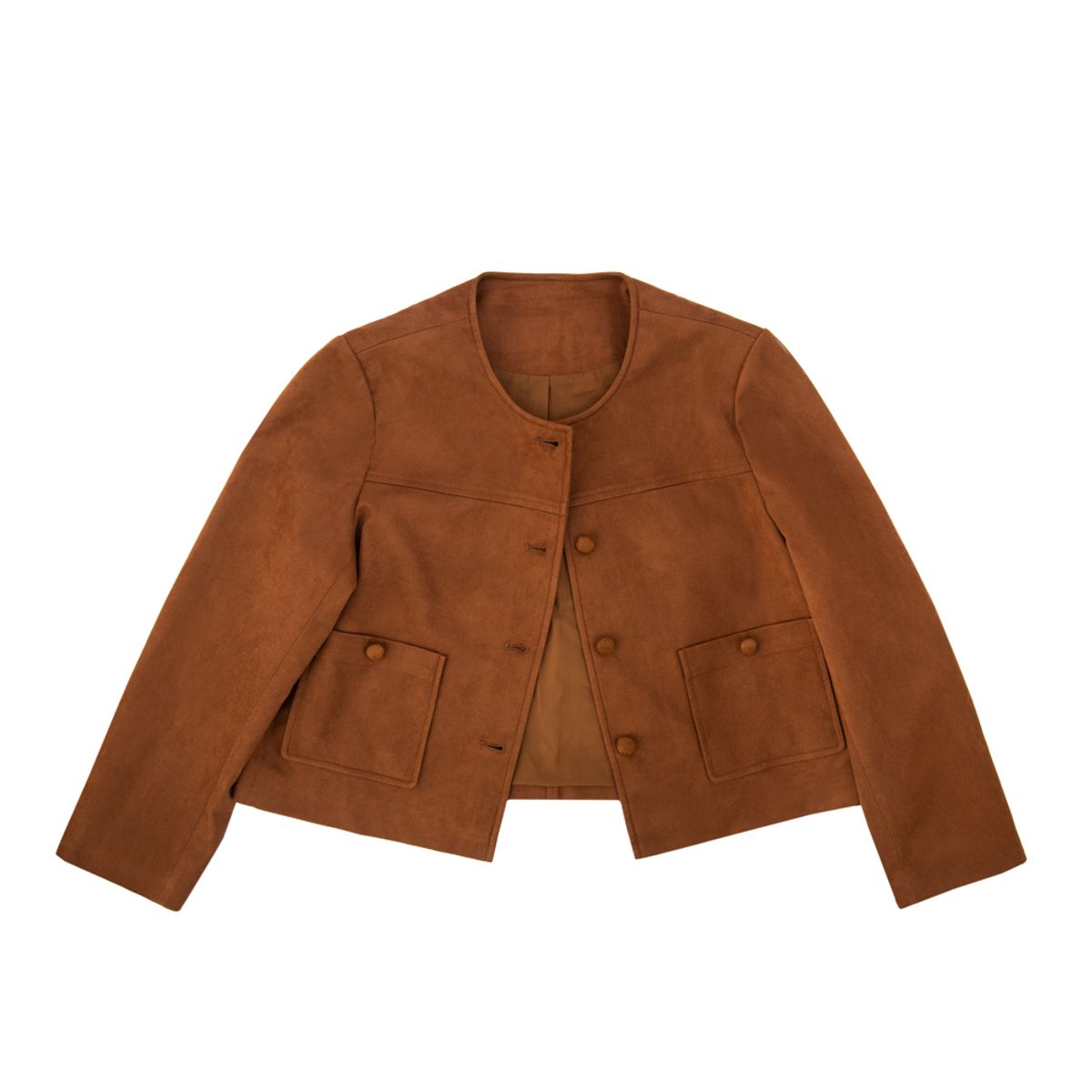 AMPHORA - Chaqueta megan café