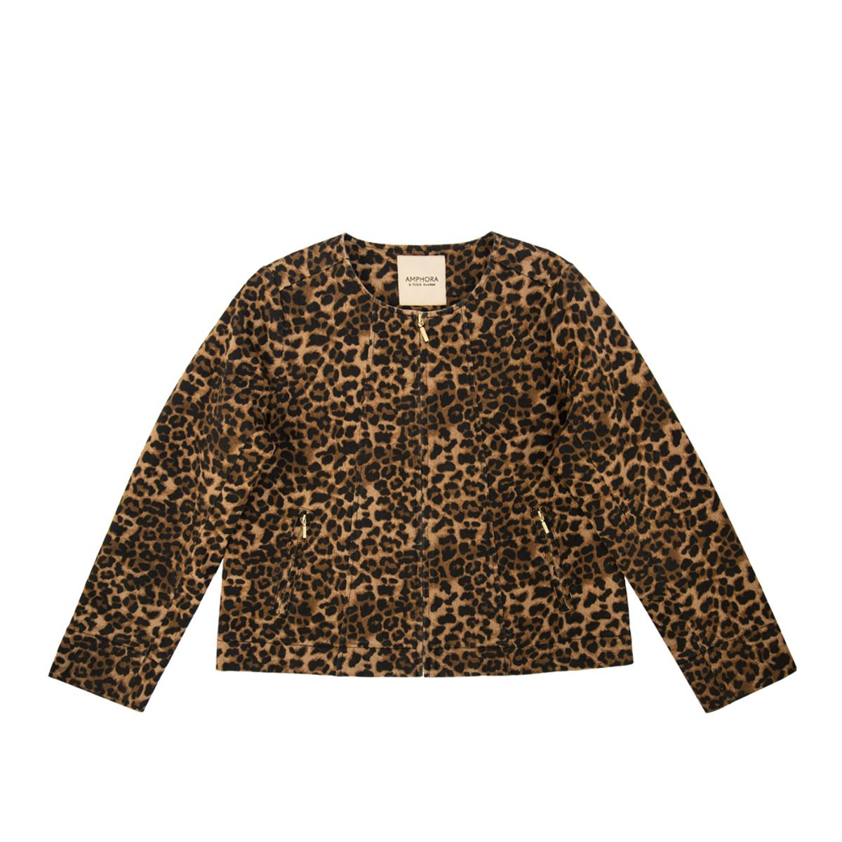 AMPHORA - Chaqueta zayra animal print