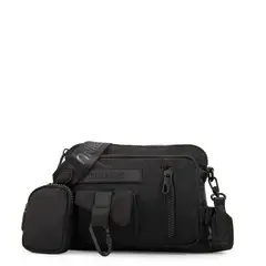 TRINUS - Cartera bandolera regina mediana negro