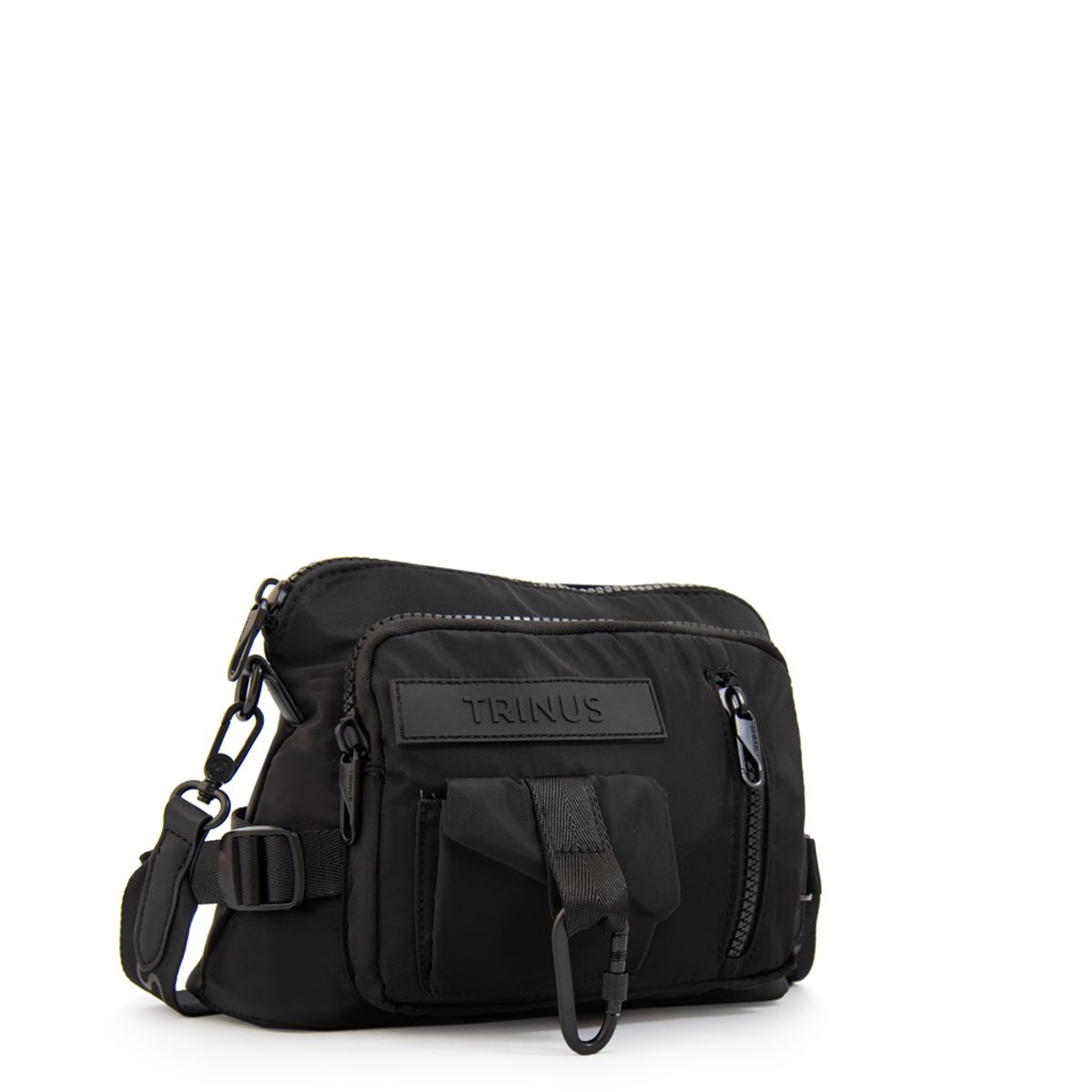 TRINUS - Cartera bandolera regina mediana negro