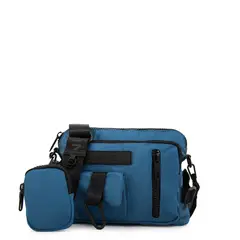 TRINUS - Cartera Bandolera regina mediana azul