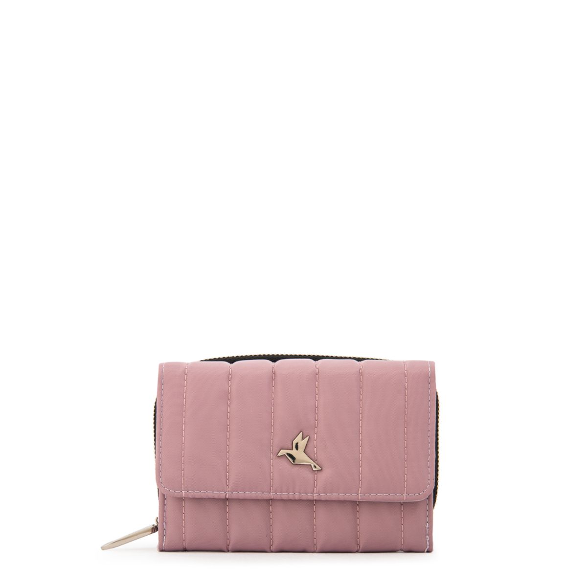 TRINUS - Billetera lizel mediana rosa viejo