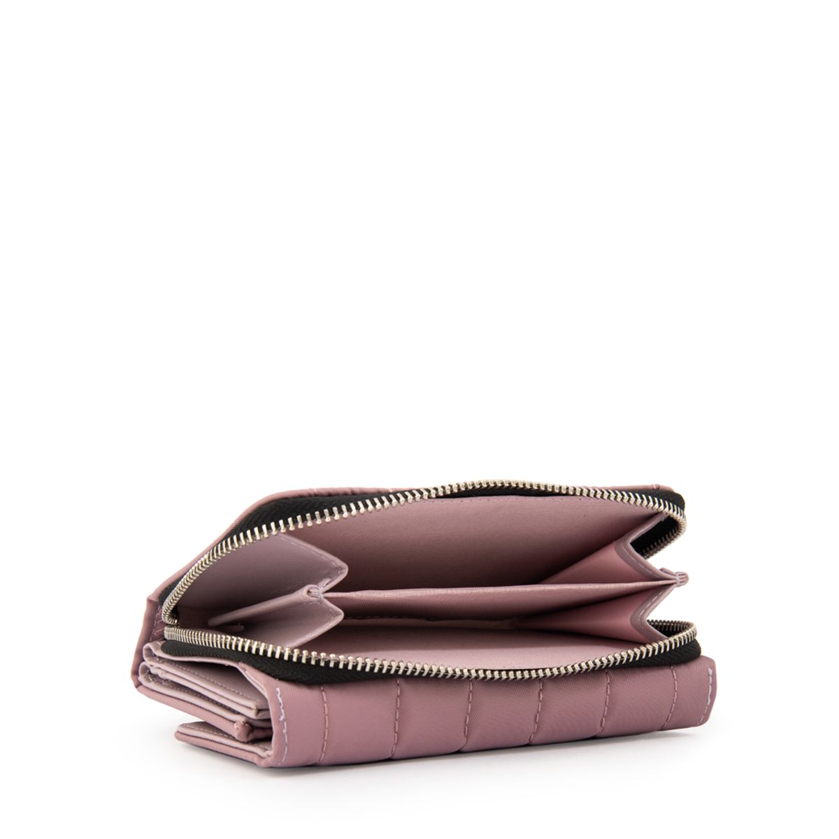 TRINUS - Billetera lizel mediana rosa viejo