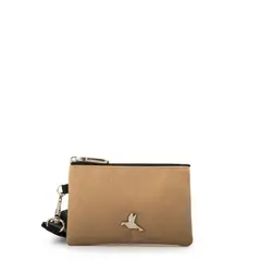 TRINUS - Monedero pequeña school beige