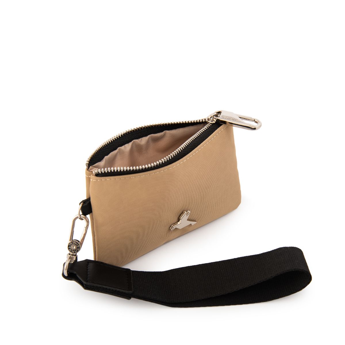 TRINUS - Monedero school pequeña beige