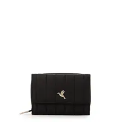 TRINUS - Billetera lizel mediana negro