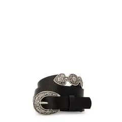 AMPHORA - Cinturon casidy negro