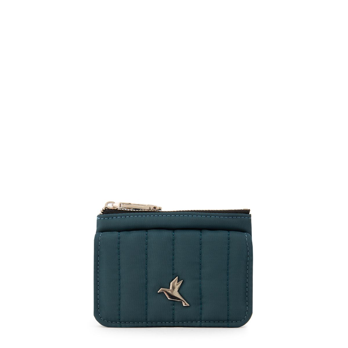 TRINUS - Monedero lizel pequeña petroleo oscuro