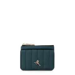 TRINUS - Monedero lizel pequeña petroleo oscuro