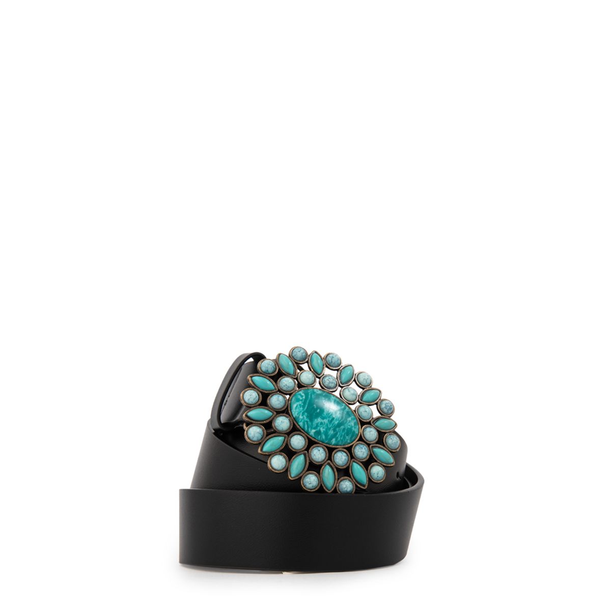 AMPHORA - Cinturon amaia negro