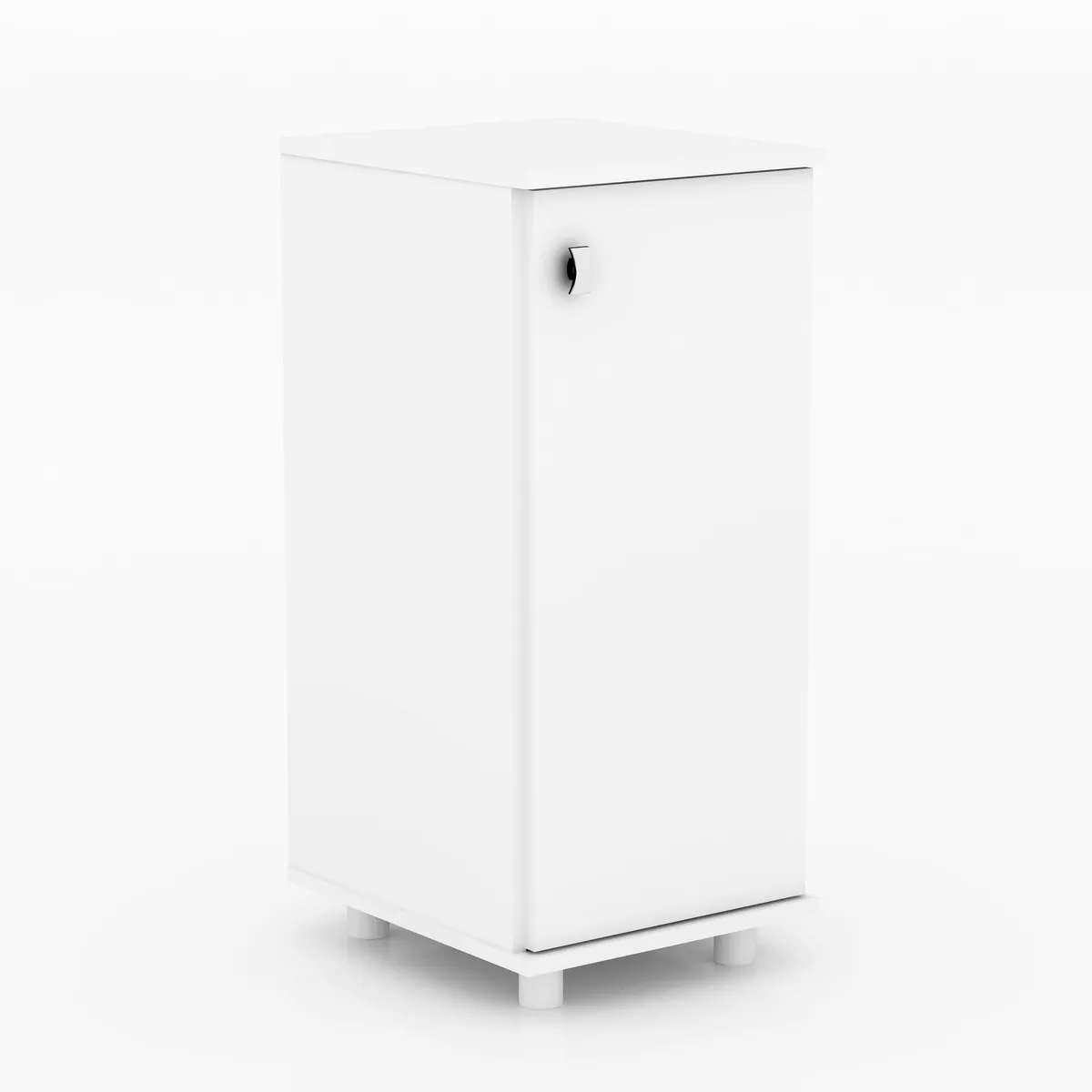 TECNOMOBILI - Organizador cocina con 1 puerta blanco bl3306 76x33,5x38,5 cm espesor 15mm