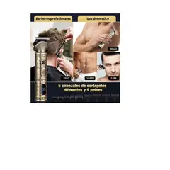 EVERSO - Afeitadora Barba Nariz Cabello Maquina Afeitar Dorado