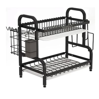 Imagen 2 del producto Secador Escurridor De Platos 2 Niveles Negro