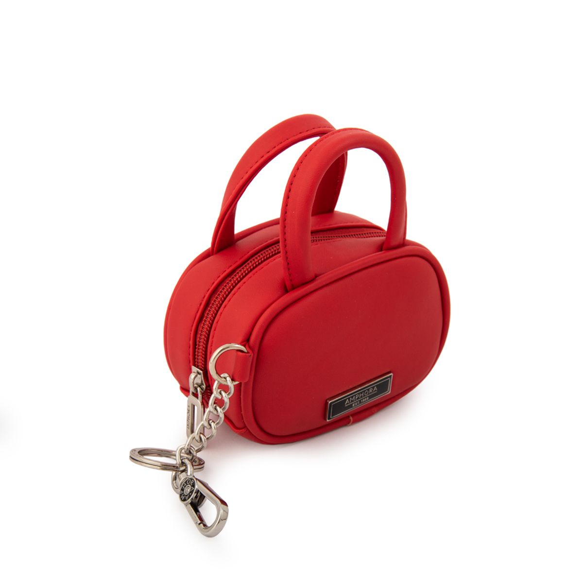 AMPHORA - Hanging monedero alika rojo