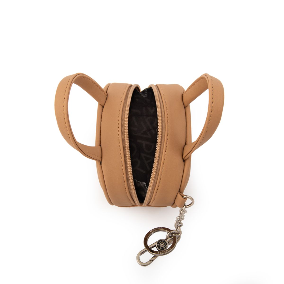 AMPHORA - Hanging monedero alika beige