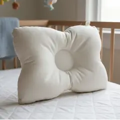 HAOKIDS - Almohada Anti-plagiocefalia bebé recién nacida 100% algodón relleno antialérgico