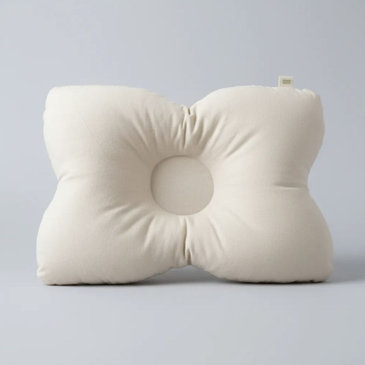 HAOKIDS - Almohada Anti-plagiocefalia bebé recién nacida 100% algodón relleno antialérgico