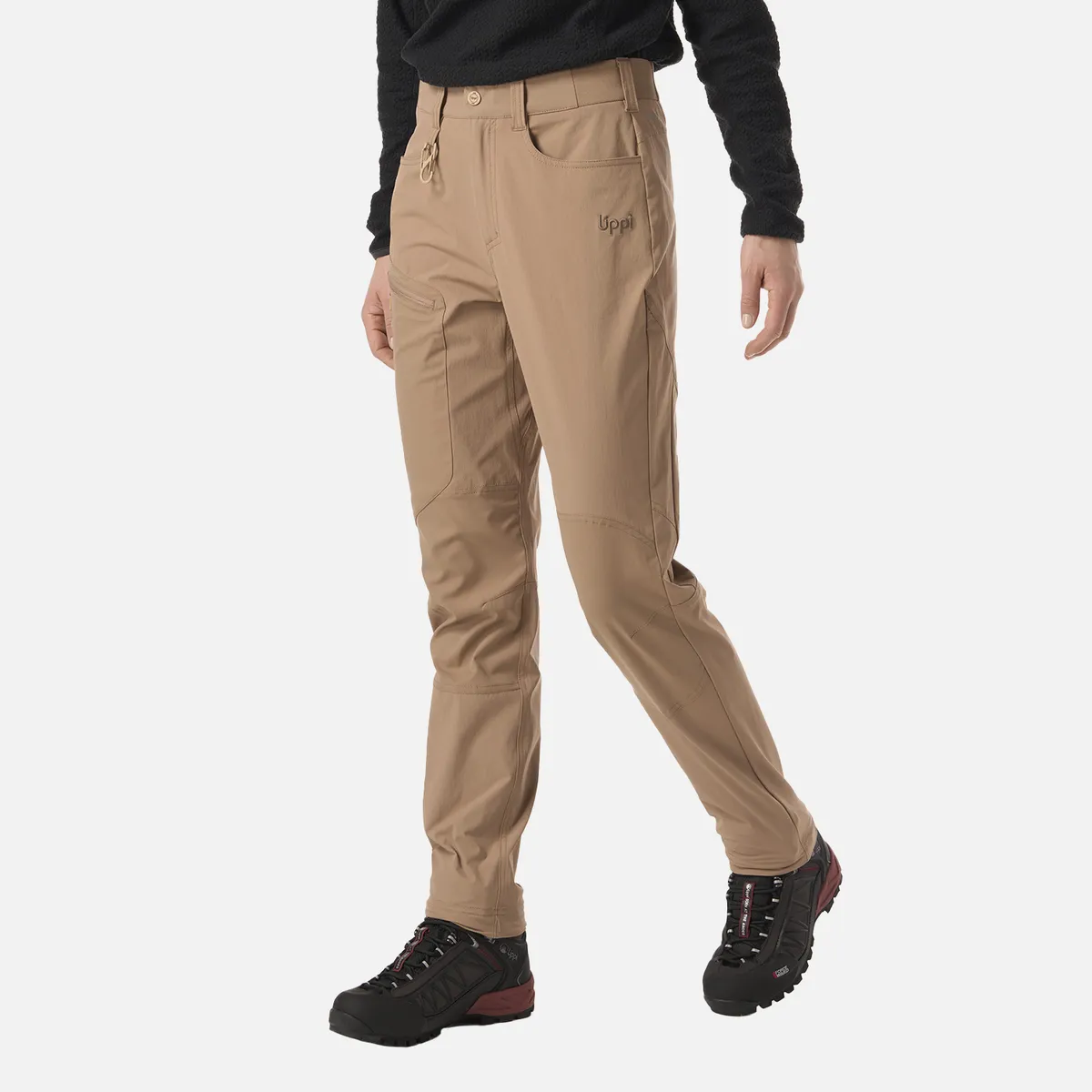 LIPPI - Pantalón Mujer Lennox Q-Dry Slim Fit Pants Canela Lippi
