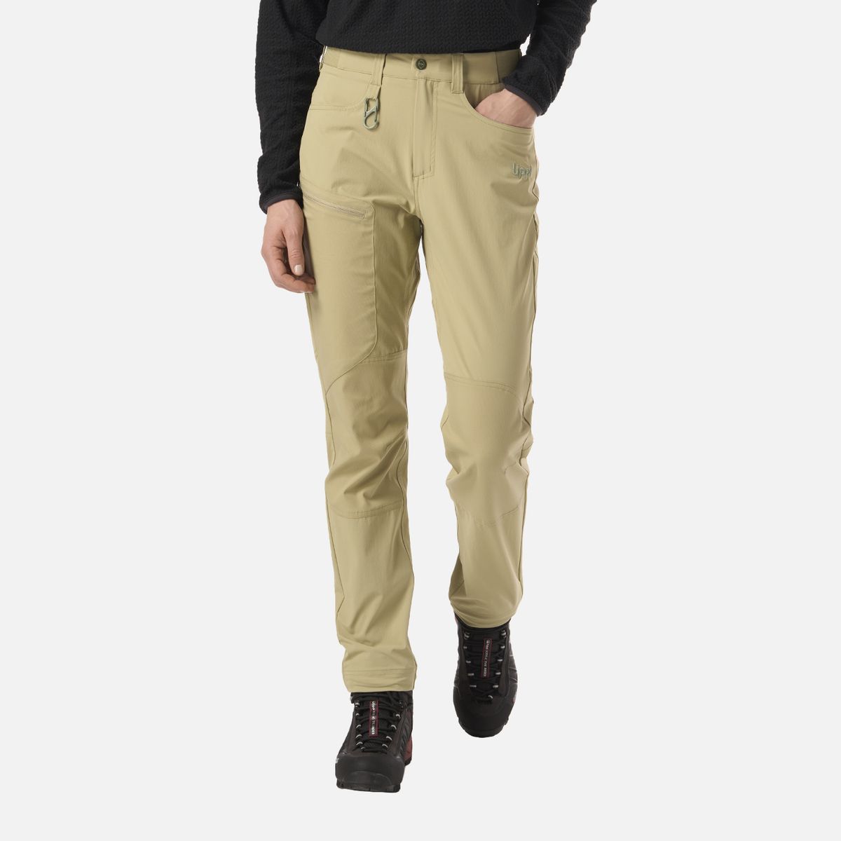 LIPPI - Pantalón Mujer Lennox Q-Dry Slim Fit Pants Verde Oliva Lippi
