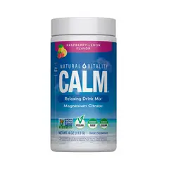 CALM - Magnesio en Polvo Sabor Frambuesa/Limón - 113 gr