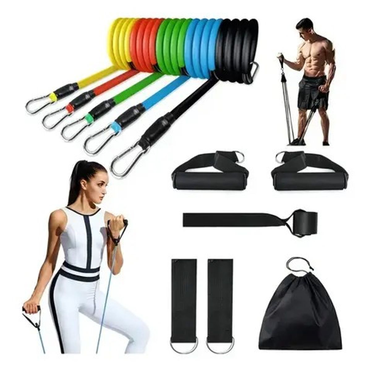 MOVI - Bandas Elásticas de Resistencia para Ejercicios