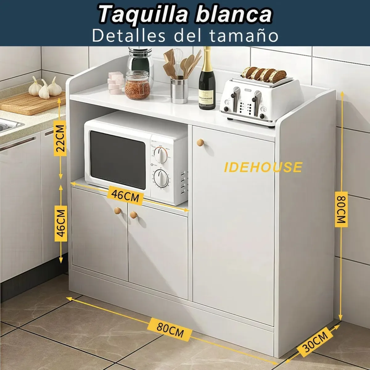 IDEEHOUSE - Aparador Buffet Bar Cocina