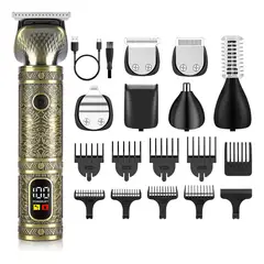 EVERSO - Maquina Cortar Pelo Afeitadora Profesional Cortadora De pelo Dorado