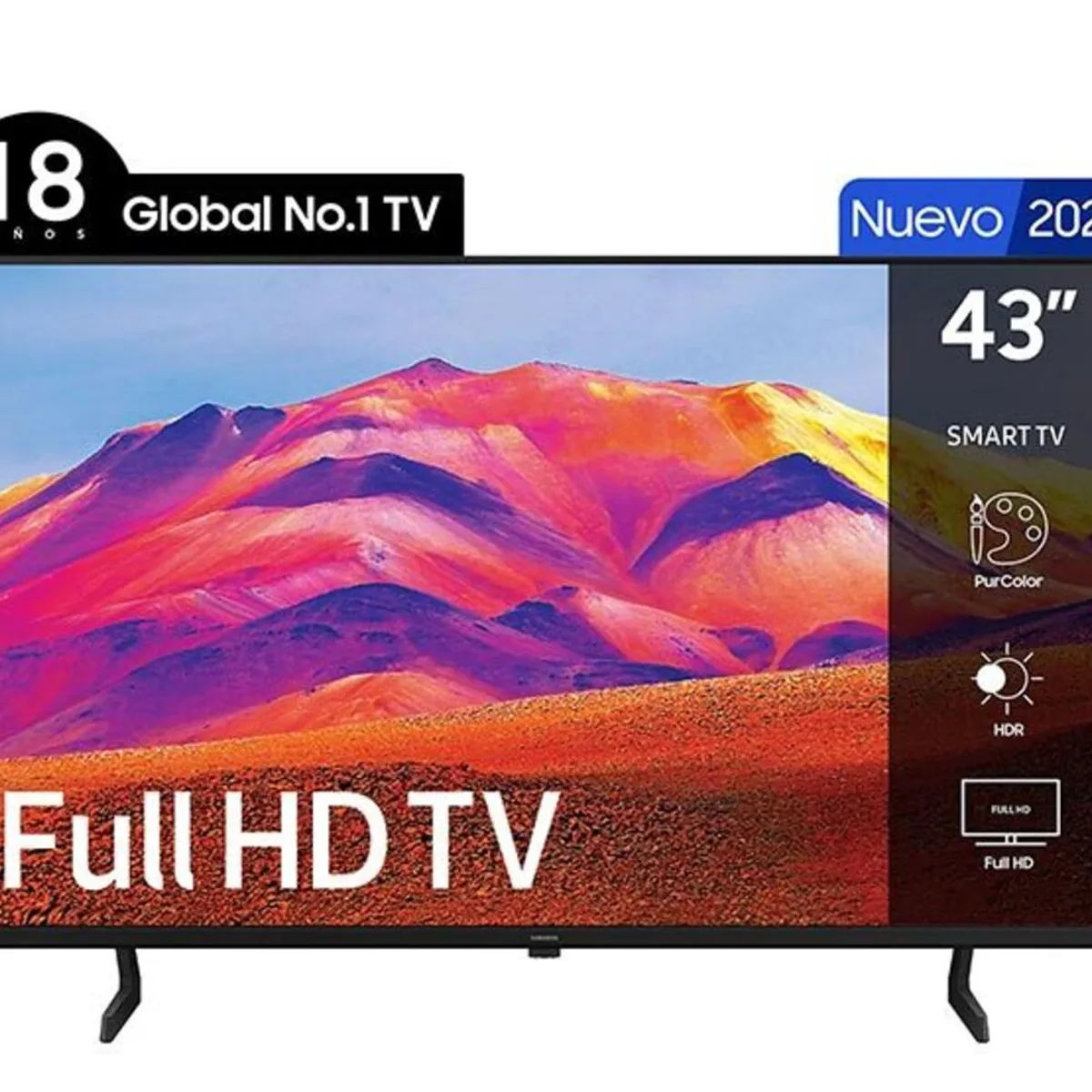 SAMSUNG - Smart TV Samsung 43" Full HD T5203 Series