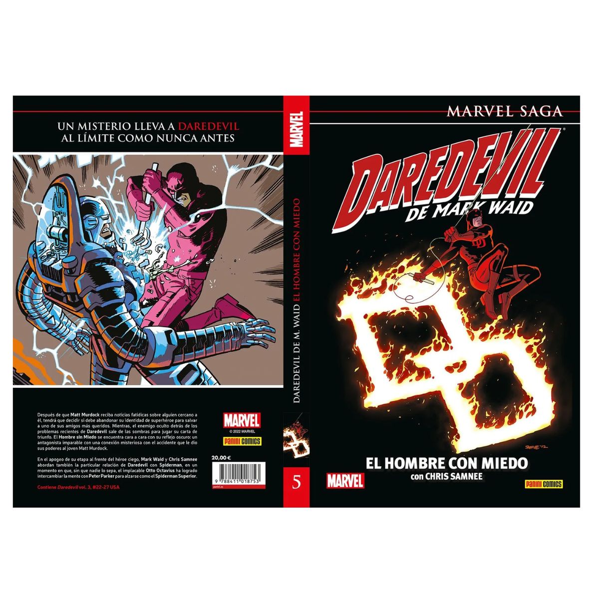 PANINI CHILE - Marvel Saga - Daredevil de Mark Waid N°5