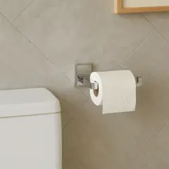 STRETTO - Gancho Porta Papel Higiénico Base Porta Confort Soporte Rollo