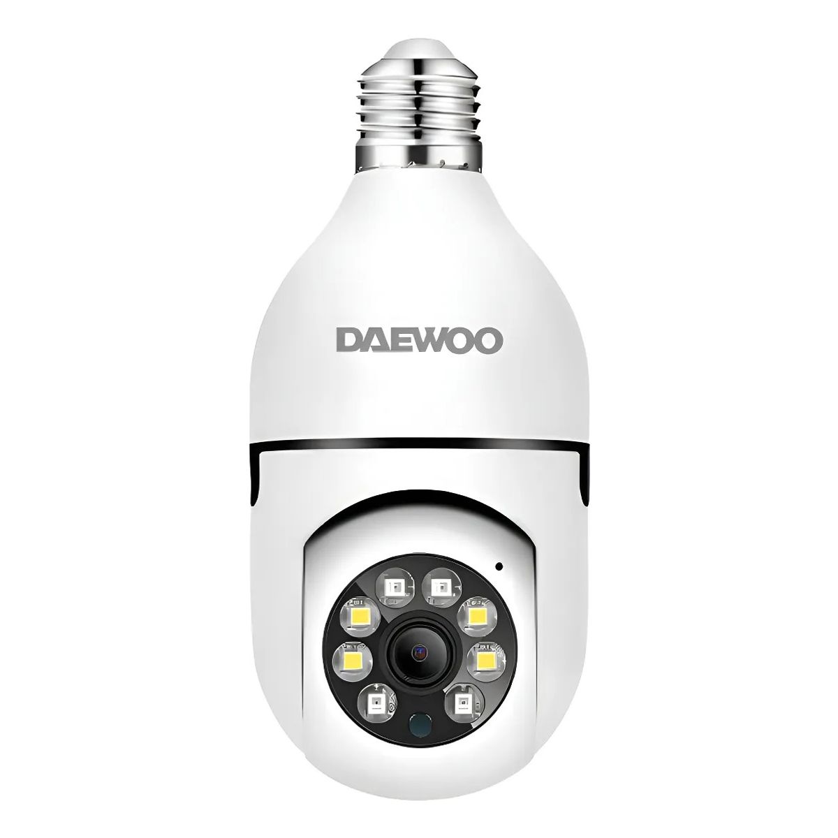 DAEWOO - Cámara Seguridad Hogar Foco Wifi Ptz Daewoo Di-sc004 Blanco