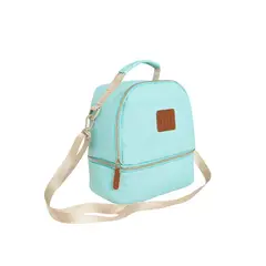 CITYSHOP - Bolso Cooler “Island” Verde Menta 24x14x27 cm