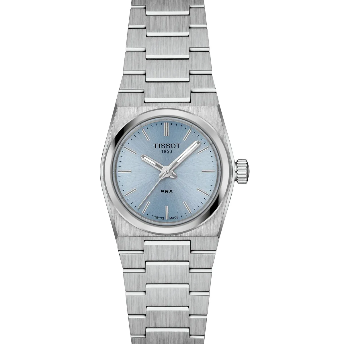 TISSOT - Reloj Tissot PRX 25MM Acero Celeste