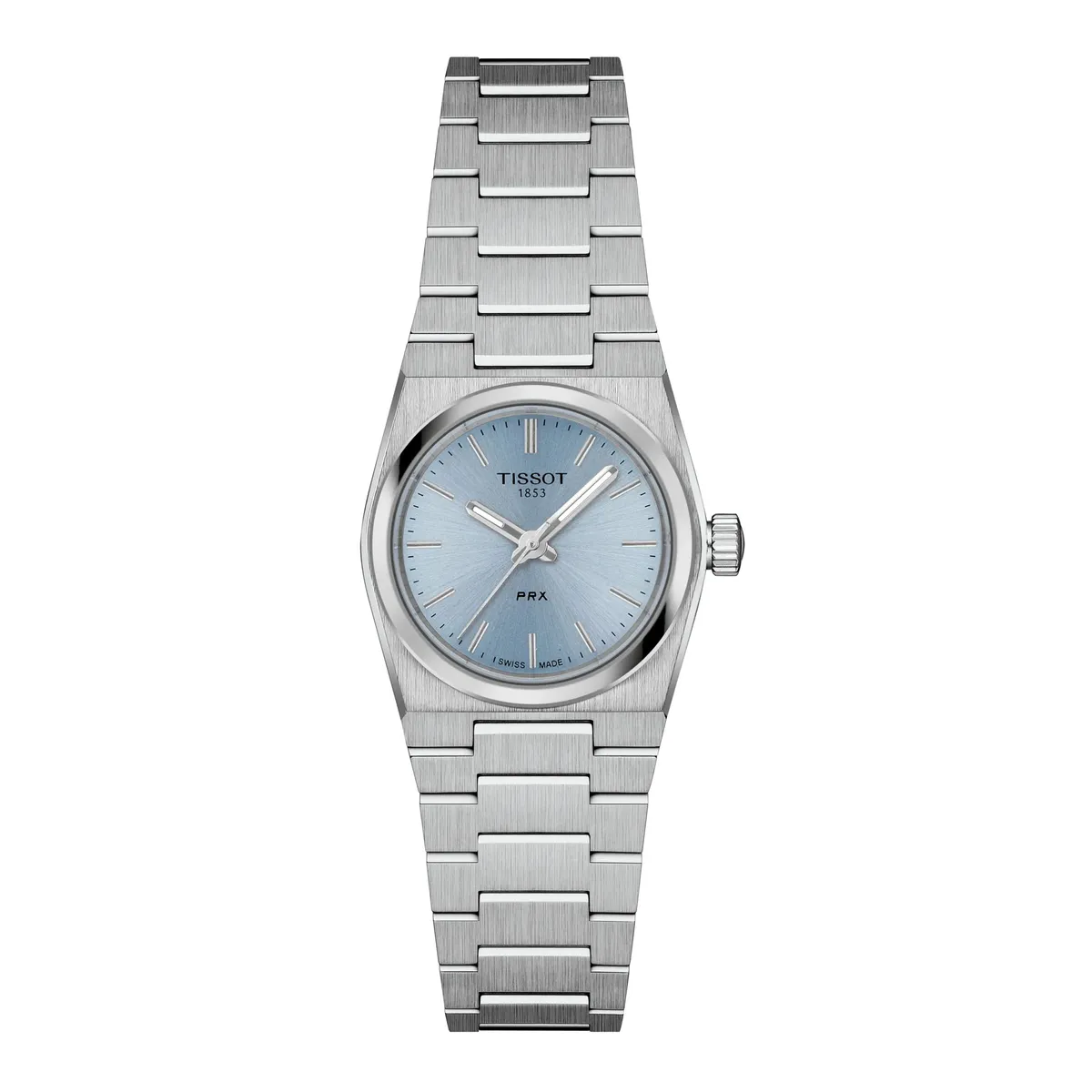 TISSOT - Reloj Tissot PRX 25MM Acero Celeste