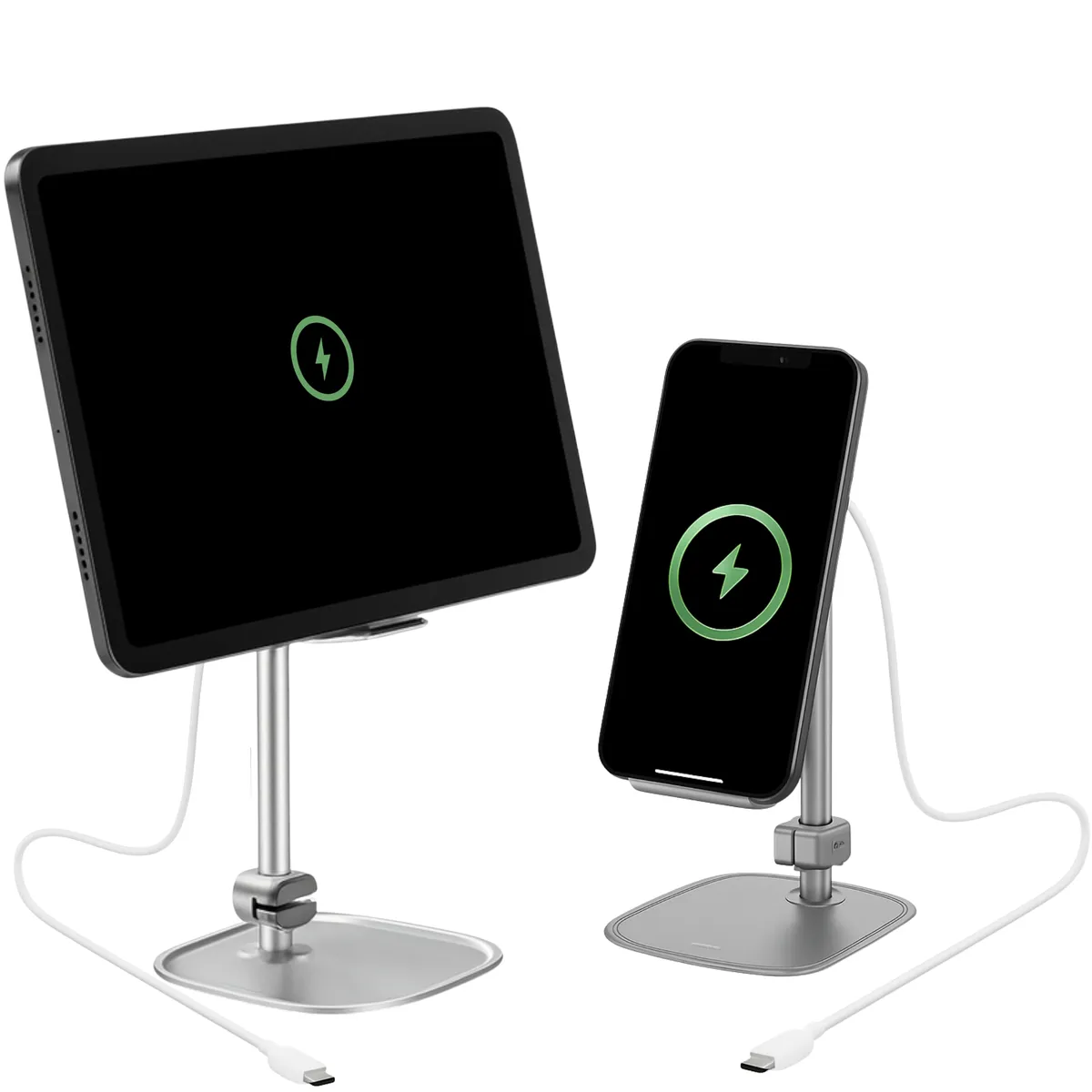 BASEUS - Soporte Smartphone y Tablet Desk con Carga Inalámbrica 15W