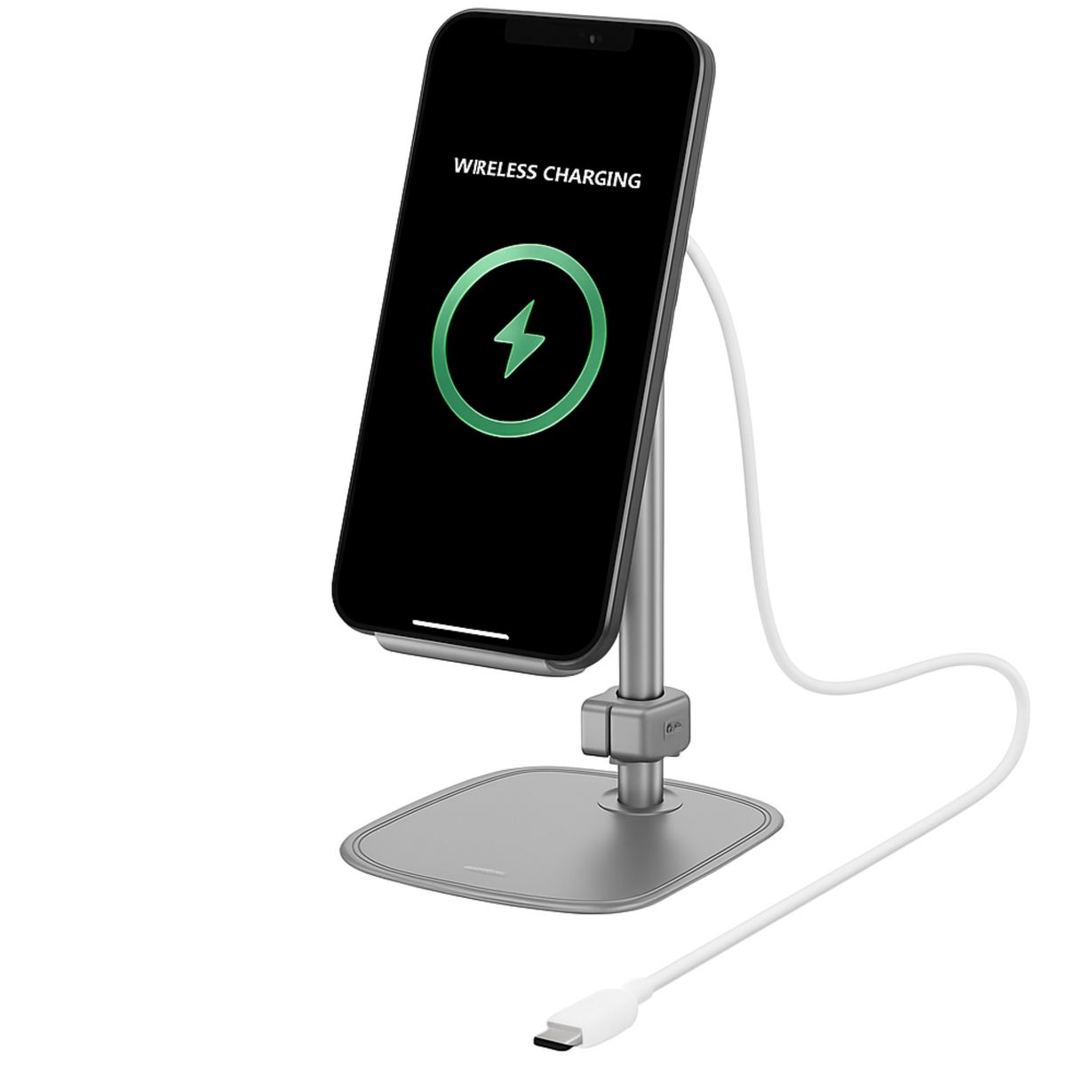 BASEUS - Soporte Smartphone y Tablet Desk con Carga Inalámbrica 15W