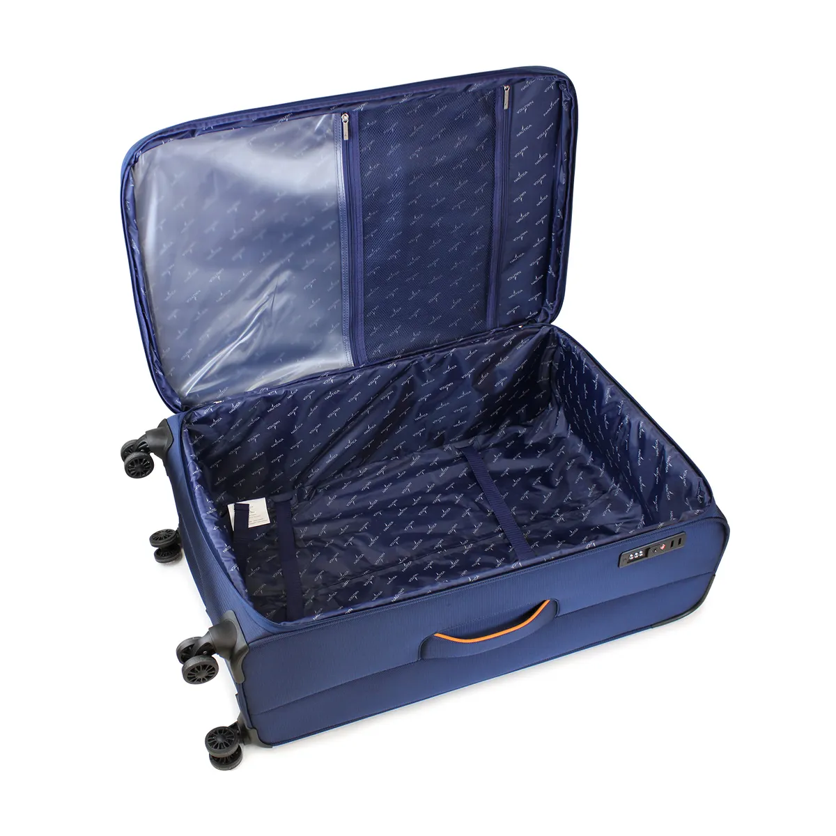NAUTICA - Maleta blanda de tela mediana Nautica Lisboa 20kg azul