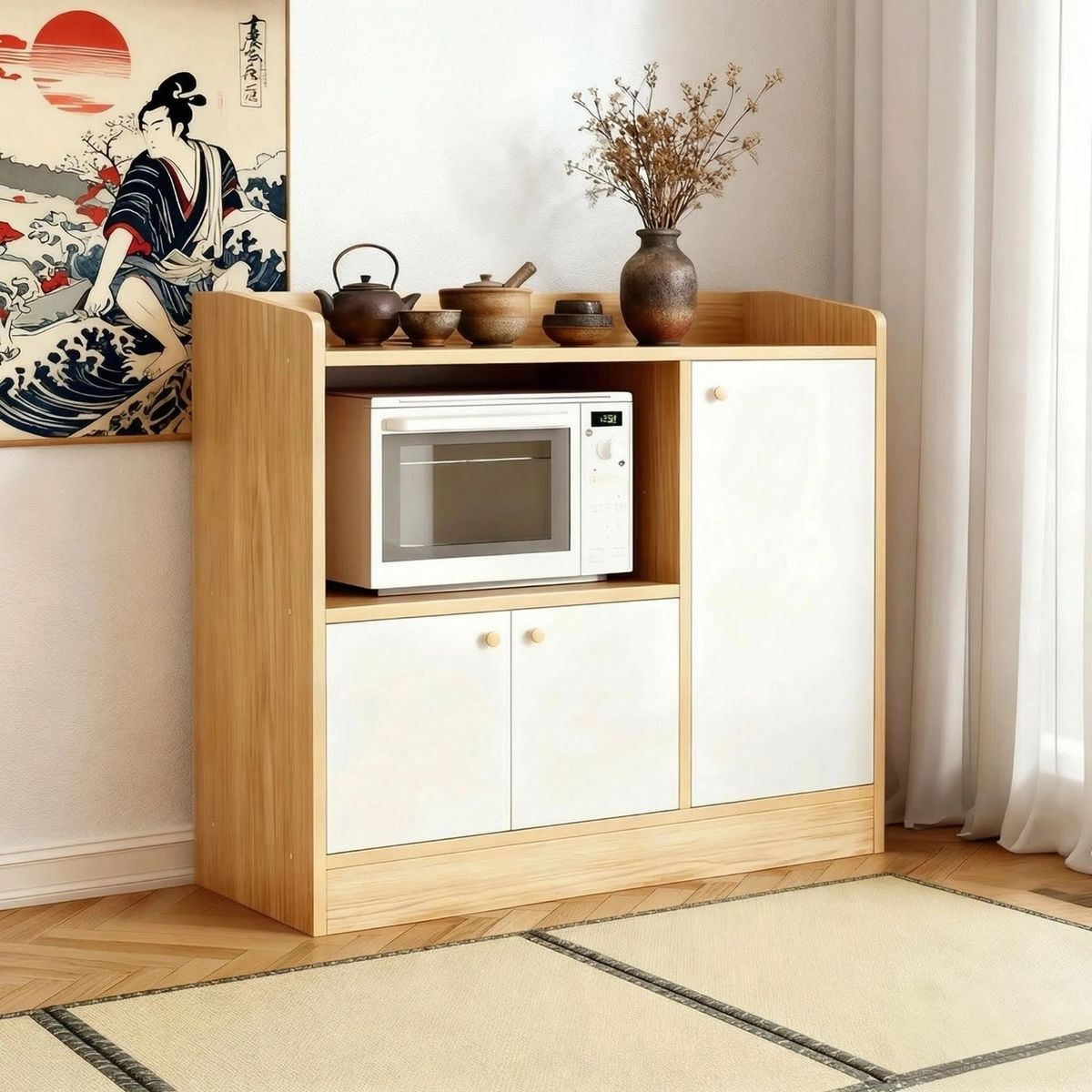IDEEHOUSE - Mueble Cocina Aparador Buffet Bar Cocina