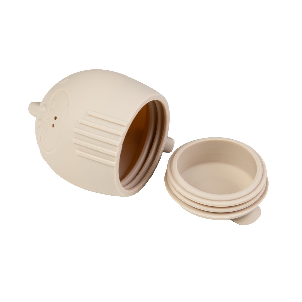 CARESTINO - Juguete de Baño de Silicona Dino Mix de Colores