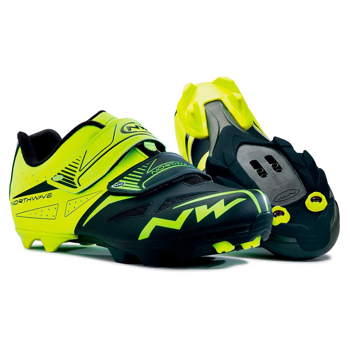 360 - Zapatilla Ciclismo Mtb XC Northwave® Spike Yellowblack