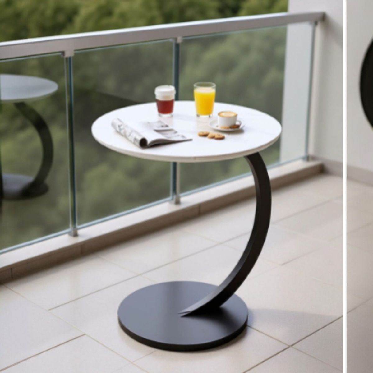 ANGELES DEL HOGAR - MESA CENTRO DECORATIVA ELEGANTE MINIMALISTA