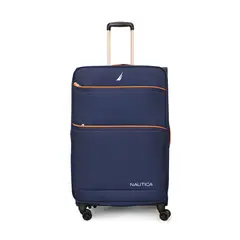 NAUTICA - Maleta blanda de tela grande Lisboa L 23kg azul