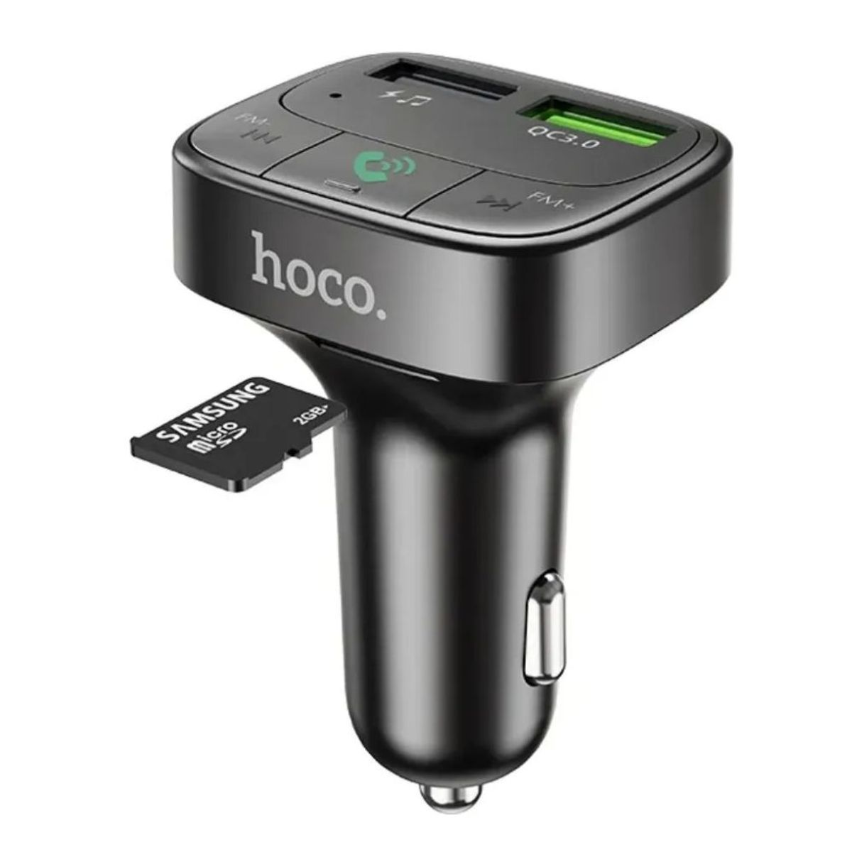 HOCO - Transmisor Para Auto Audio Bluetooth Fm Qc30 Inalambrico