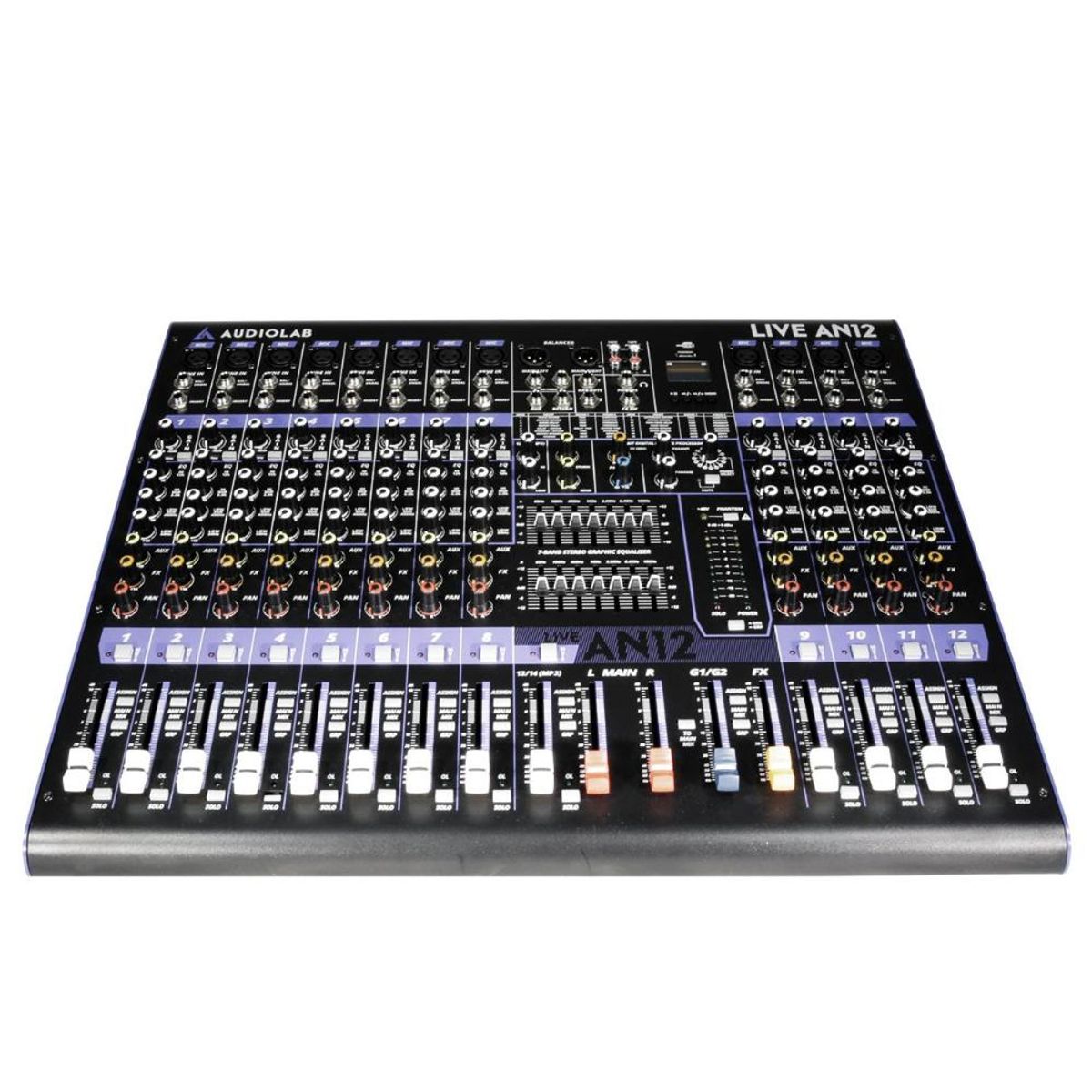 AUDIOLAB - Mixer Analogo 12 canales Audiolab LIVE AN12