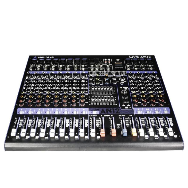 AUDIOLAB - Mixer Analogo 12 canales Audiolab LIVE AN12