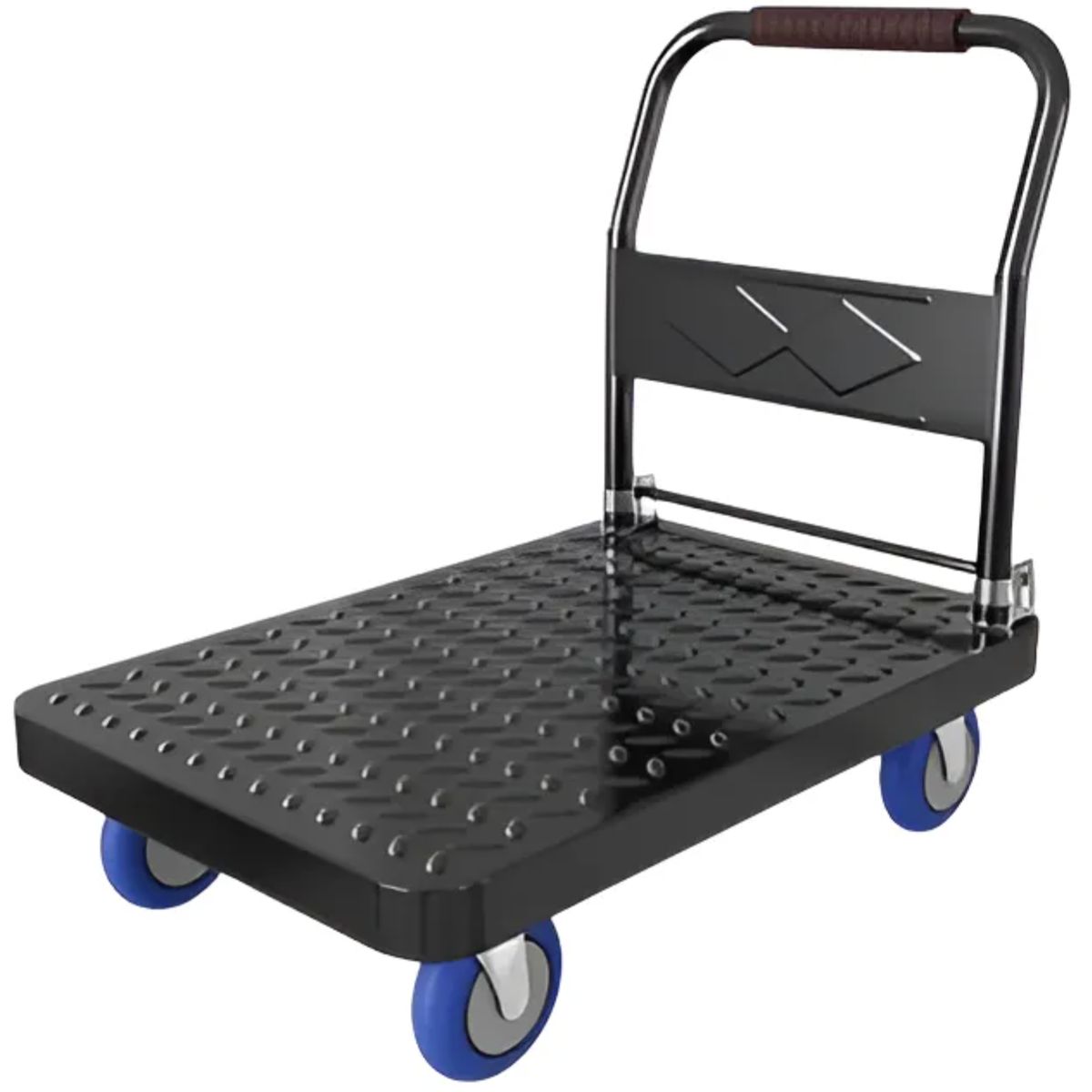 IDEEHOUSE - Carro Carga Yegua Plegable Plataforma Grande 1100 Kg