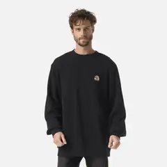 HAKA HONU - Polerón Hombre Eclipse Negro